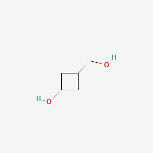 Chemical structure of 3-(Hydroxymethyl)cyclobutanol