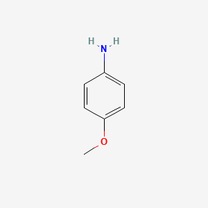 Chemical structure of 3-(Hydroxymethyl)bicyclo[1.1.1]pentane-1-carbonitrile
