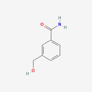 Chemical structure of 3-(Hydroxymethyl)benzamide