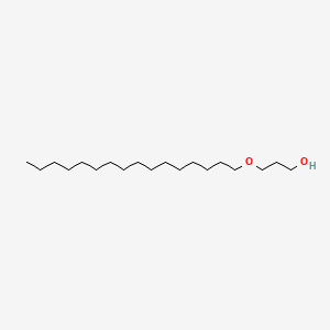 Chemical structure of 3-(Hexadecyloxy)propan-1-ol
