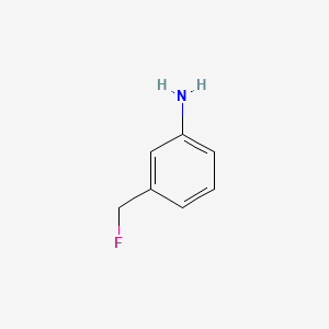 Chemical structure of 3-Fluoromethyl aniline