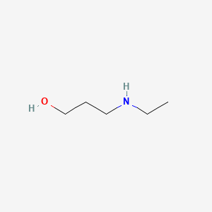 Chemical structure of 3-(Ethylamino)propanol
