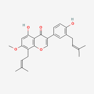 Chemical structure of 3-(DMT-methoxy)-2,2-dimethyl-propanoic acid