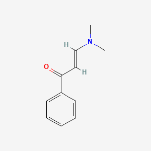 Chemical structure of 3-(Dimethylamino)-1-phenyl-2-propen-1-one