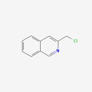 Chemical structure of 3-(Chloromethyl)isoquinoline