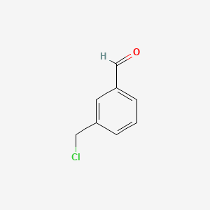 Chemical structure of 3-(Chloromethyl)benzaldehyde