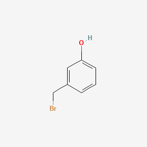 Chemical structure of 3-(bromomethyl)phenol