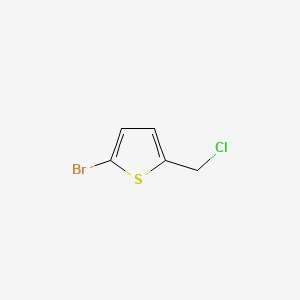 Chemical structure of 3-(Bromomethyl)-2-chlorothiophene