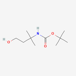 Chemical structure of 3-(Boc-amino)-3-methyl-1-butanol