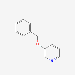 Chemical structure of 3-Benzyloxypyridine