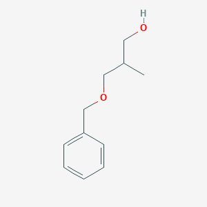 Chemical structure of 3-Benzyloxy-2-methylpropan-1-ol