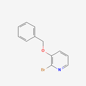 Chemical structure of 3-(Benzyloxy)-2-bromopyridine