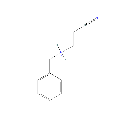 Chemical structure of 3-(Benzylamino)propionitrile