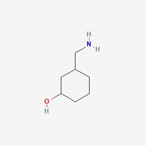 Chemical structure of 3-(Aminomethyl)cyclohexanol
