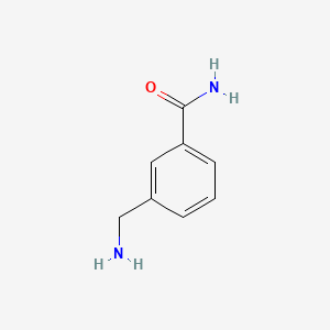 Chemical structure of 3-(Aminomethyl)benzamide