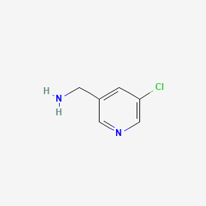 Chemical structure of 3-(Aminomethyl)-5-chloropyridine