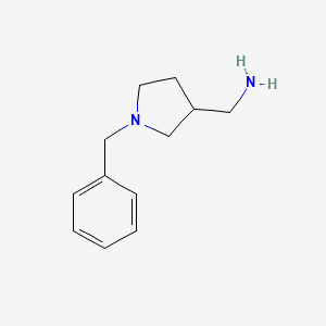 Chemical structure of 3-(Aminomethyl)-1-benzylpyrrolidine