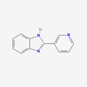 Chemical structure of 3-(6-Aminopyridin-2-yl)benzonitrile