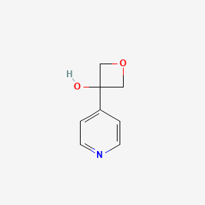 Chemical structure of 3-(4-Pyridinyl)-3-oxetanol