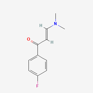 Chemical structure of 3-(4-Fluorophenyl)-N,N-dimethylacrylamide