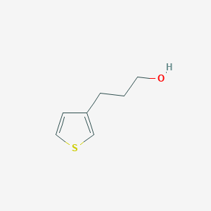 Chemical structure of 3-(3-Thienyl)-1-propanol