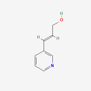 Chemical structure of 3-(3-Pyridyl)-2-propen-1-ol