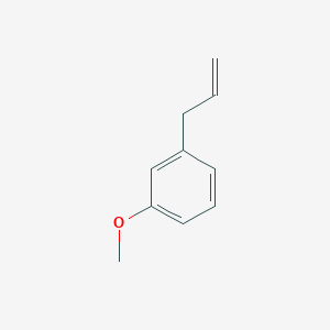 Chemical structure of 3-(3-Methoxyphenyl)-1-propene