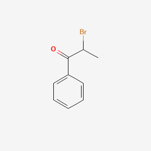Chemical structure of 3-(3-Bromophenyl)oxetane