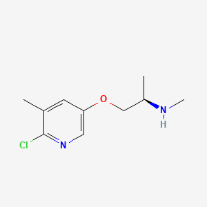 Chemical structure of 3-(3-Aminophenyl)-N-methylpropanamide hydrochloride