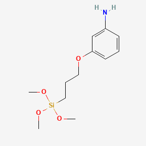 Chemical structure of 3-(3-AMINOPHENOXY)PROPYLTRIMETHOXYSILANE