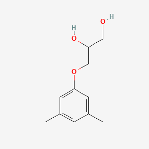 Chemical structure of 3-(3,5-Dimethylphenoxy)-1,2-Propanediol