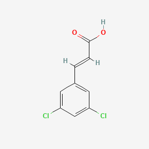 Chemical structure of 3-(3,5-Dichlorophenyl)acrylic acid