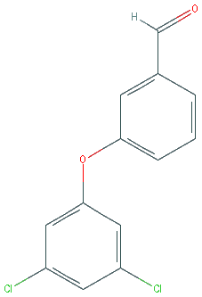 Chemical structure of 3-(3,5-Dichlorophenoxy)benzaldehyde