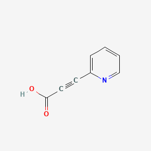 Chemical structure of 3-(2-Pyridyl)propiolic Acid