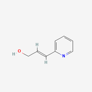 Chemical structure of 3-(2-Pyridyl)-2-propen-1-ol