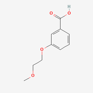 Chemical structure of 3-(2-Methoxyethoxy)benzoic acid