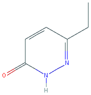 Chemical structure of 6-Ethyl-3-pyridazinone