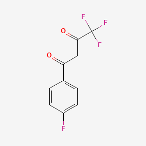 Chemical structure of 2-Fluoro-4-(trifluoromethyl)cinnamic acid