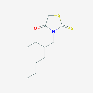 Chemical structure of 3-(2-Ethylhexyl)-2-thioxothiazolidin-4-one