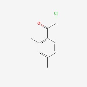 Chemical structure of 3-(2-Chlorophenyl)cyclobutanol