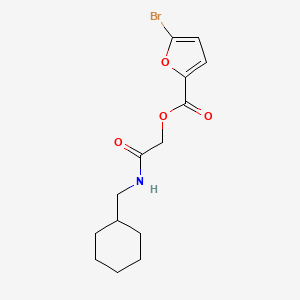 Chemical structure of 3-(2-bromophenyl)-3-((tert-butoxycarbonyl)amino)propanoic acid