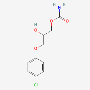 Chemical structure of 3-(2-Amino-2-carboxyethyl)benzoic acid hydrochloride