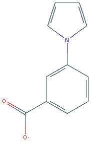 Chemical structure of 3-(1H-Pyrrol-1-yl)benzoic acid