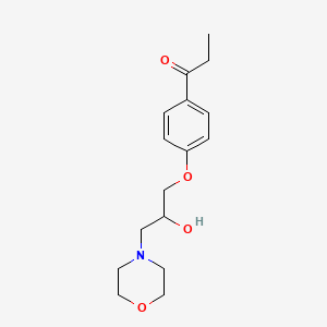 Chemical structure of 3-tert-Butoxycarbonylamino-3-(4-ethyl-phenyl)-propionic acid