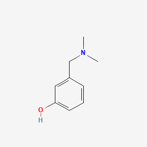 Chemical structure of 3-(Dimethylaminomethyl)phenol