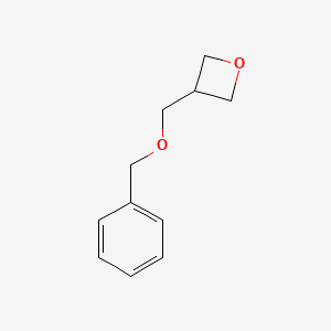 Chemical structure of 3-((Benzyloxy)methyl)oxetane