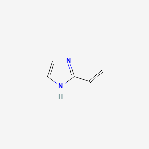 Chemical structure of 2-Vinylimidazole