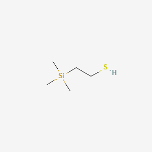 Chemical structure of 2-Trimethylsilanyl-ethanethiol