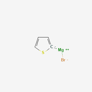 Chemical structure of 2-Thienylmagnesium bromide