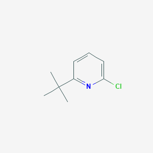 Chemical structure of 2-tert-butyl-6-chloropyridine